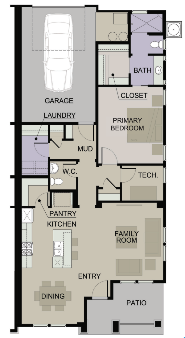 Primrose A Floorplan